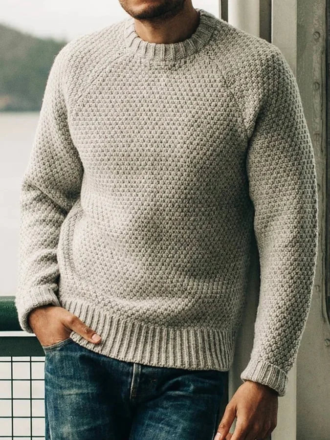 Artur - Italienischer Baumwoll-Pullover für Männer