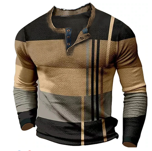 MARCCO - Stylischer Baumwoll-Pullover für Herren (italienisches Design)