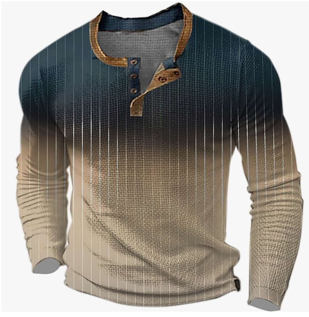 Yann - Stylischer Pullover mit Waffel-Struktur für Herren (italienisches Design)
