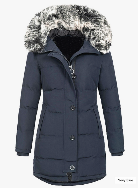 Betsy - Super warme Daunen Winter Jacke für Frauen