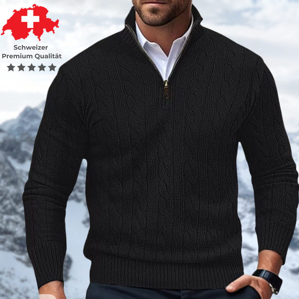 VALENTIN - Unglaublich bequemer und warmer Premium Zipper-Pullover