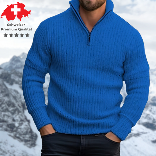 ELIAS - Unglaublich bequemer und warmer Premium Zipper-Pullover