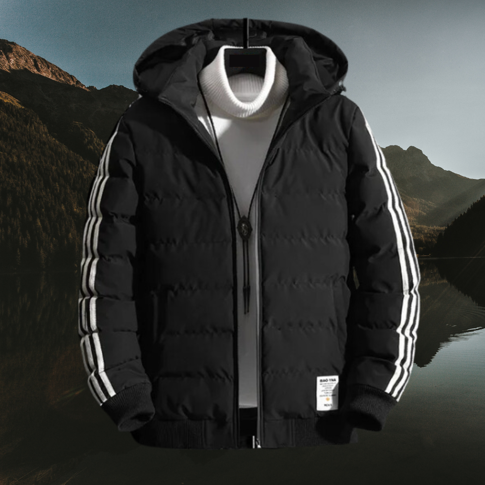 FUSION PRO - Stilvolle Premium Herbst/Winter-Jacke mit Kapuze