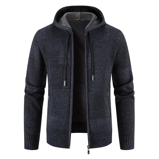 CALVIN - Stylischer Zipper-Pullover für Herren (italienisches Design)