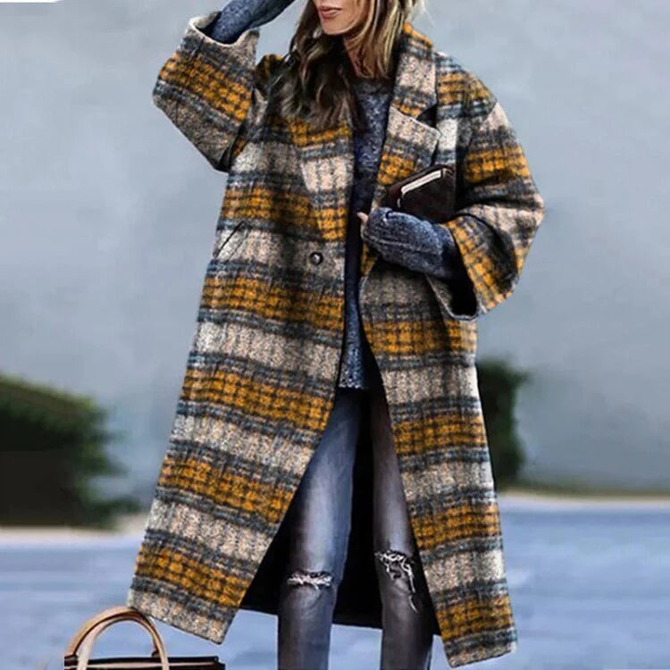 Aria - Italienischer Baumwoll-Mantel für Frauen