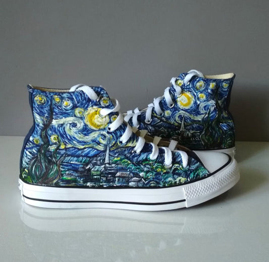 VAN GOGH STAR - Stylische und bequeme Sneakers in einzigartigem Van Gogh Design